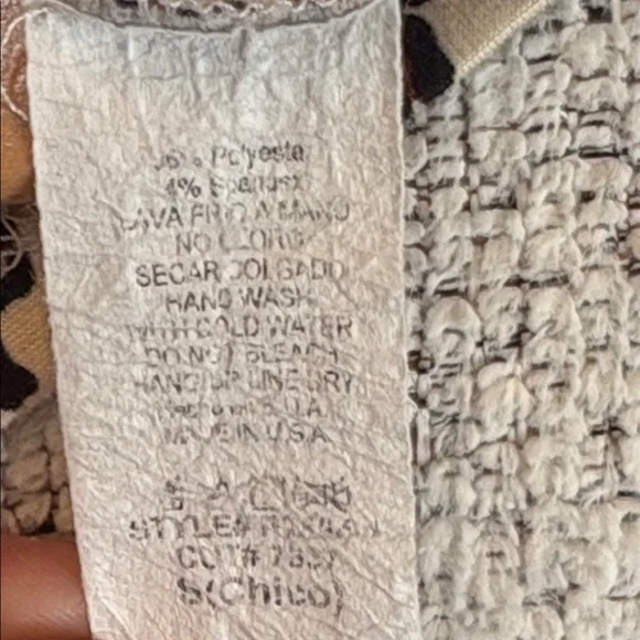 JODIFL Animal Print Short Sleeve Top Size S Oversized EUC - Picture 13 of 13